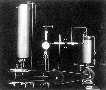 racteur conu par Haber pour la synthse au laboratoire de l'ammoniac